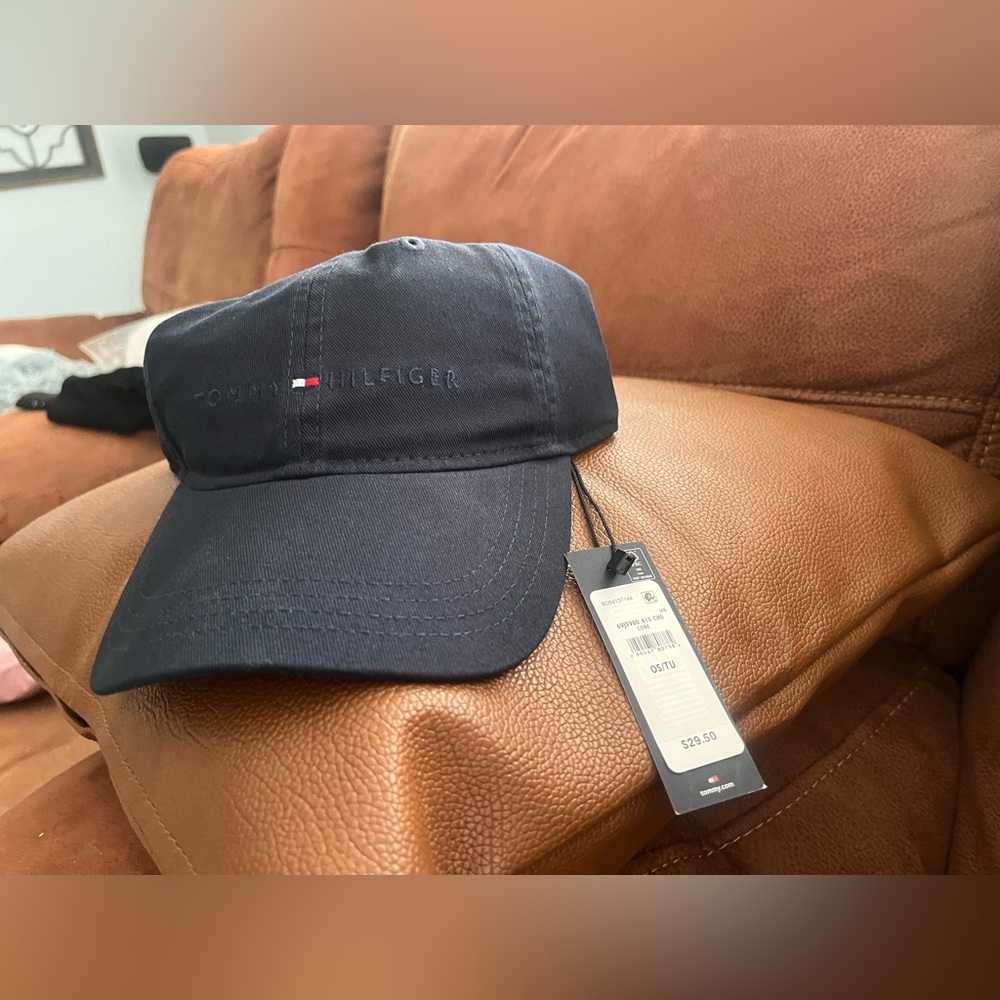 COPY - Navy Tommy Hilfiger Twill Cap - Picture 3 of 6